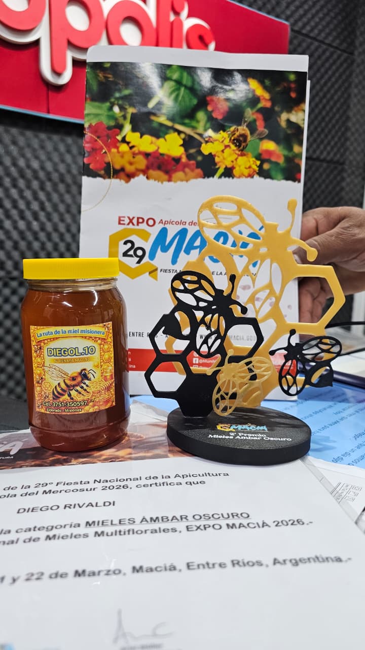 Diego Rivaldi: “Agradezco a la comunidad que me apoyó para representar a Eldorado en la Expo Maciá” 2